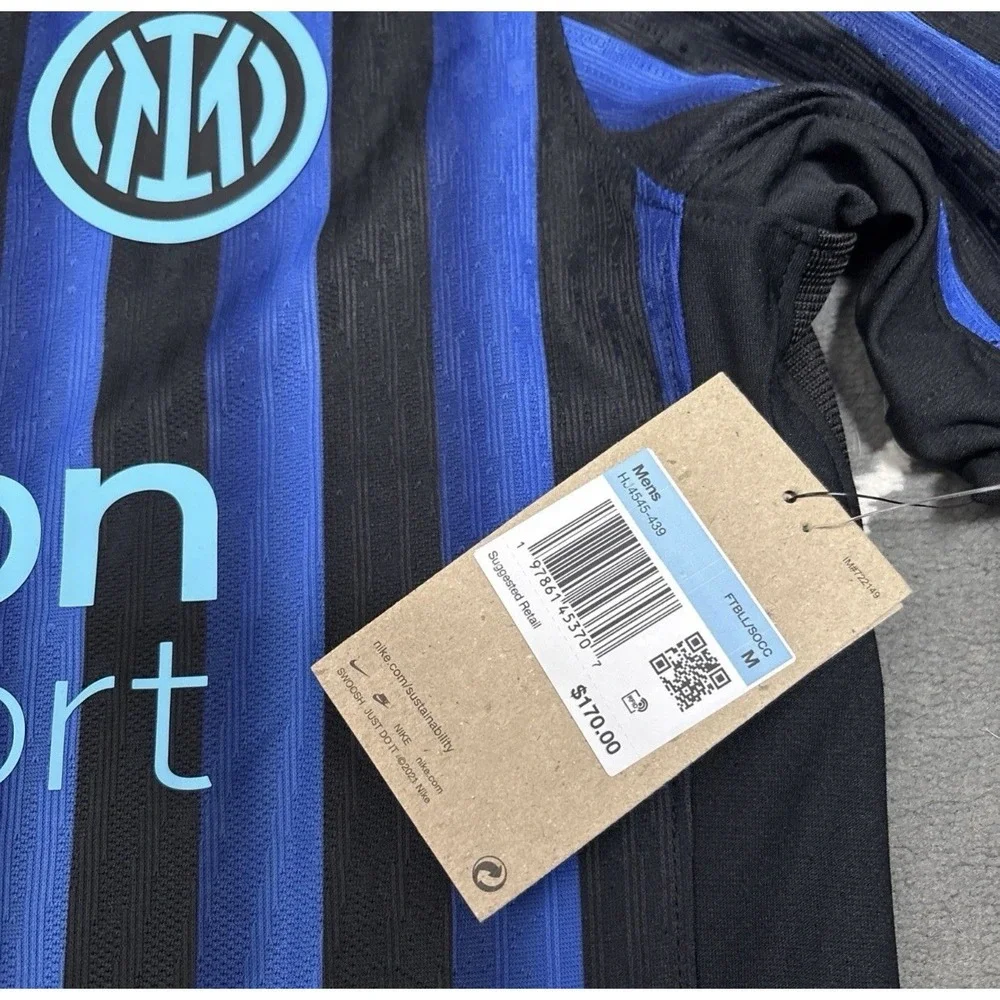 Nike Inter Milan 2025/26 Match Home‎ Authentic Jersey HJ4545-439 Men Medium $170